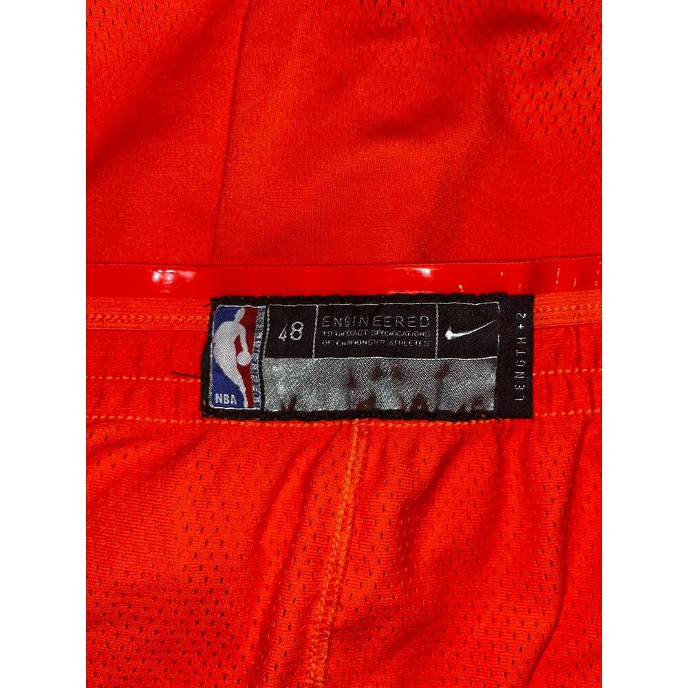 NBA 2018 Rising Stars Team World Player Issued Nike Shorts Sz 48 +2 3XL - Picture 6 of 16